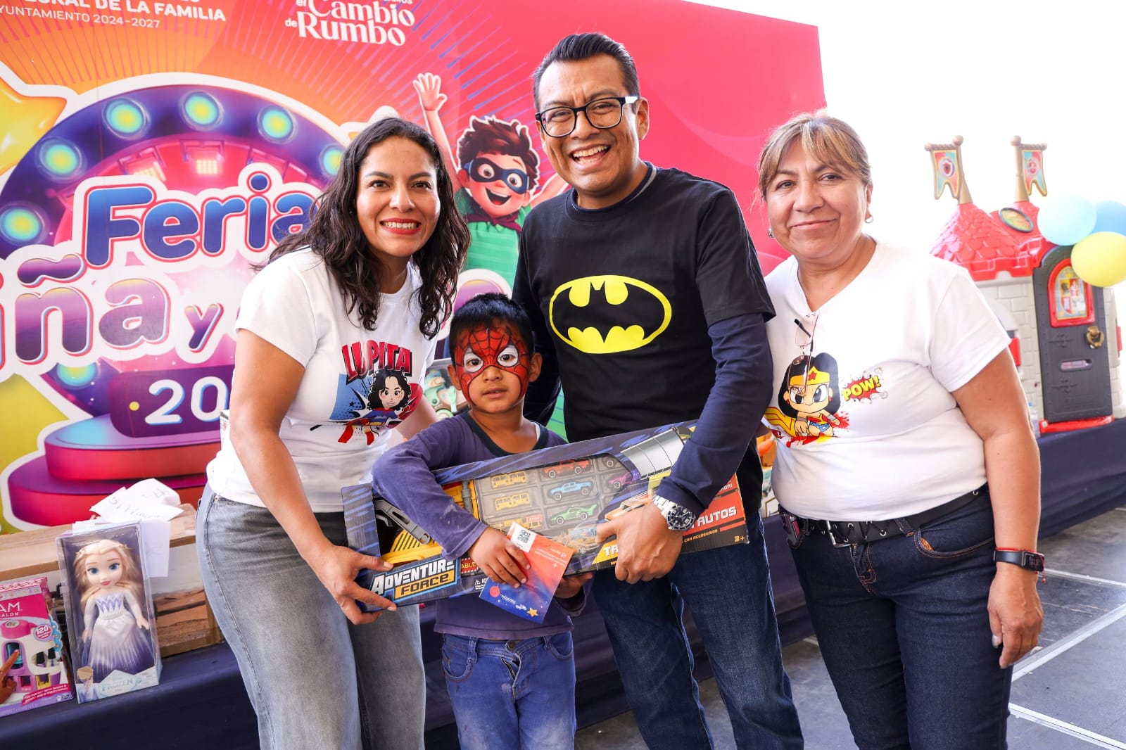 Más de 6 mil niñas y niños celebran su día en la Gran Feria de San Andrés Cholula