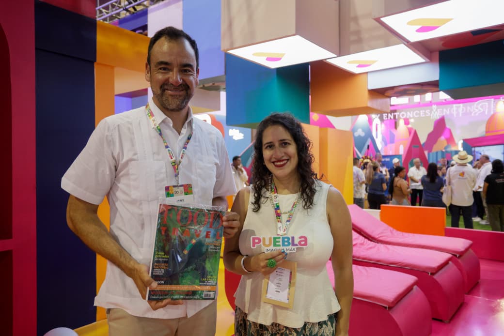 Proyecta gobierno de Pepe Chedraui a la ciudad de Puebla en el Tianguis Turístico México 2026