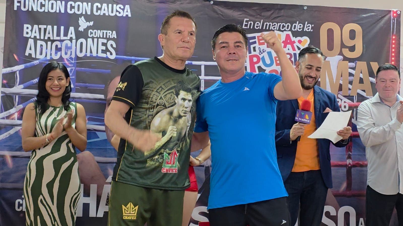 Julio César Chávez y  El «Travieso» Arce listos para la gran pelea con causa
