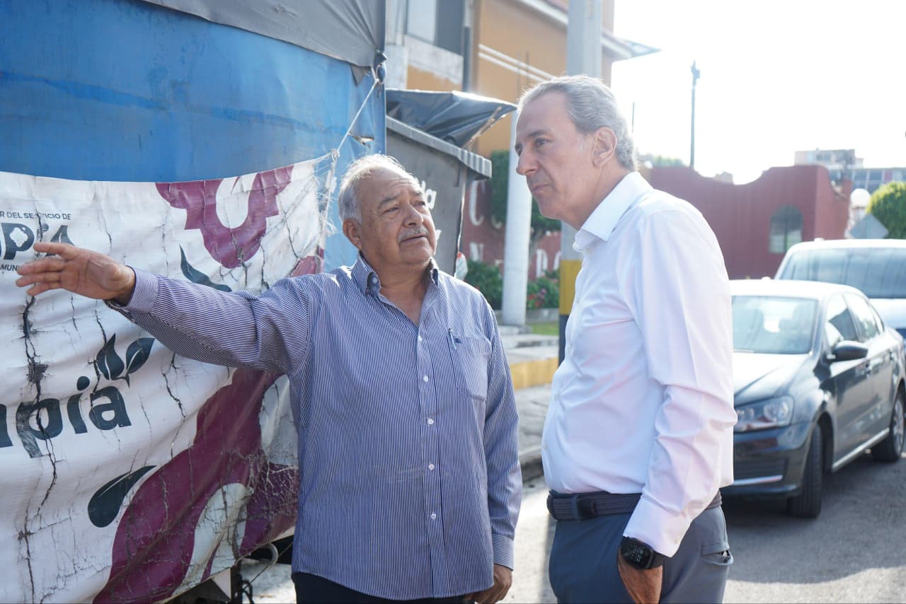 Supervisa Pepe Chedraui limpieza de barrancas ante temporada de lluvias
