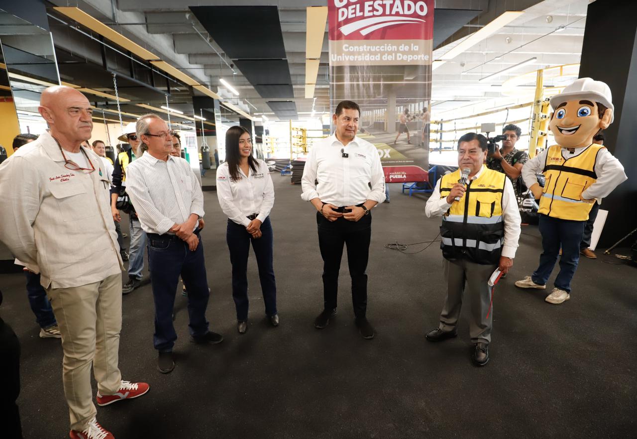 Con 97% de avance, Universidad del Deporte será referente nacional en formación de talentos