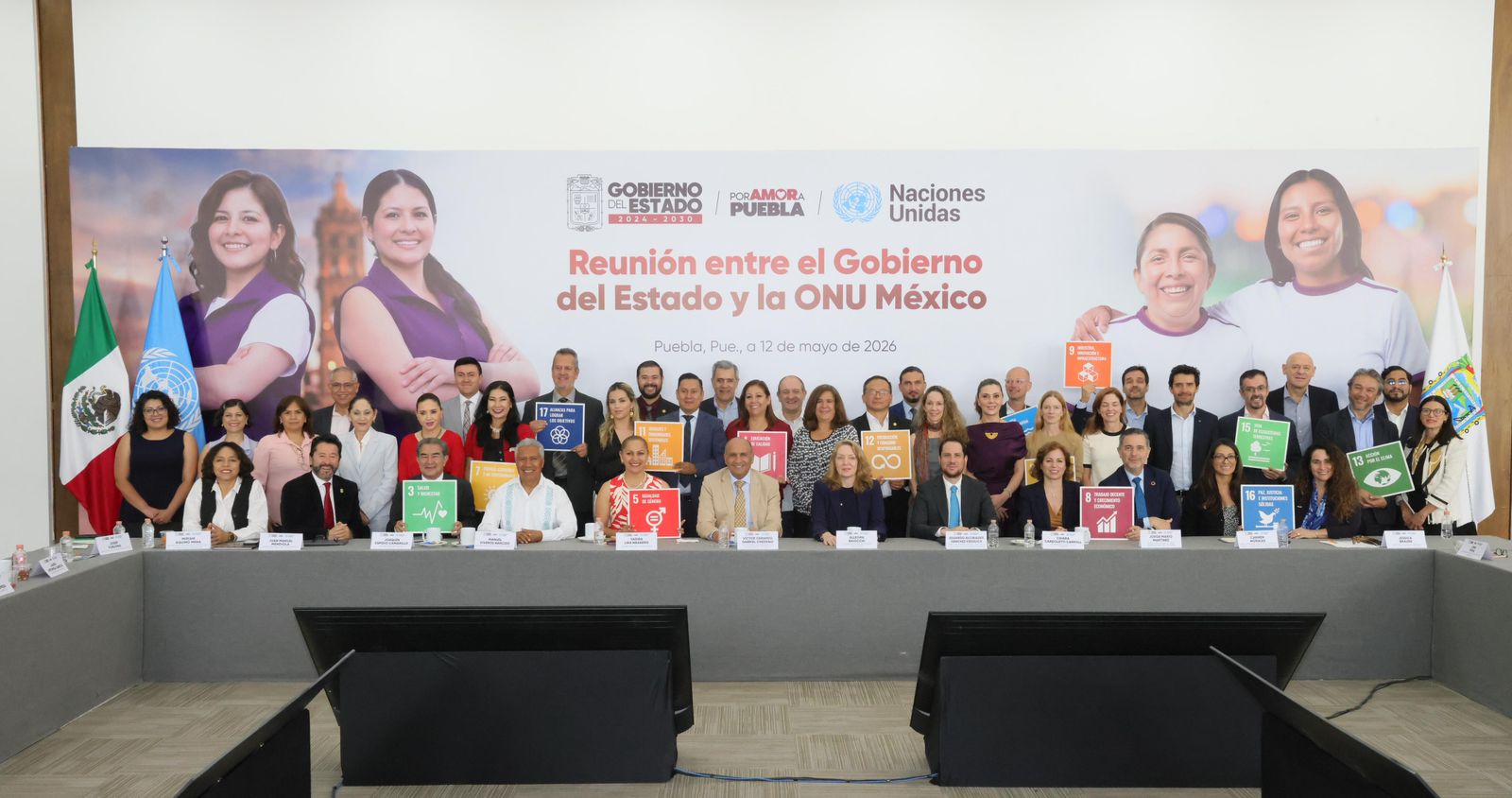Gobierno del Estado y ONU México consolidan agenda estratégica para desarrollo sostenible