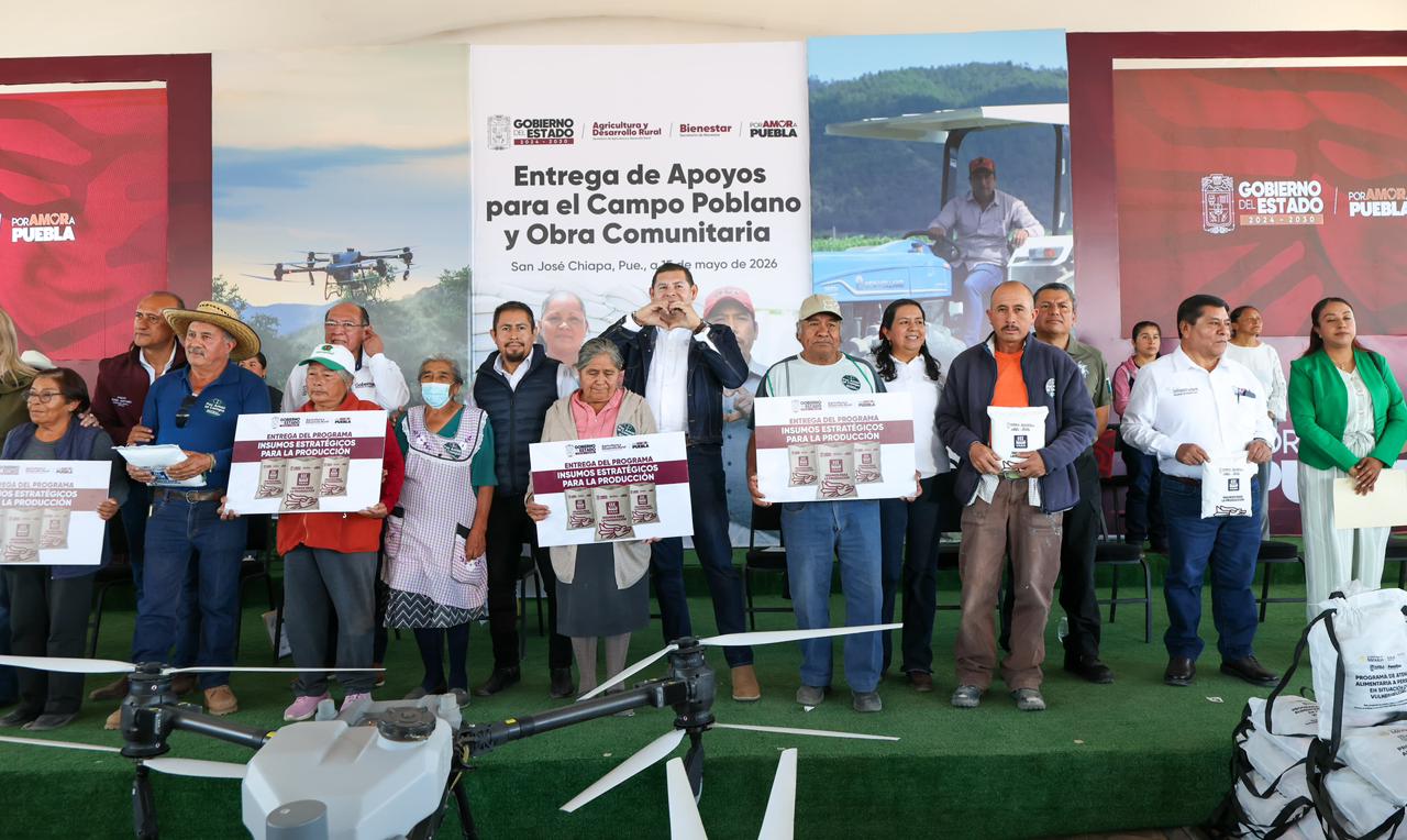 Rescata Armenta Mier del olvido a San José Chiapa y lo integra al desarrollo con inclusión y bienestar