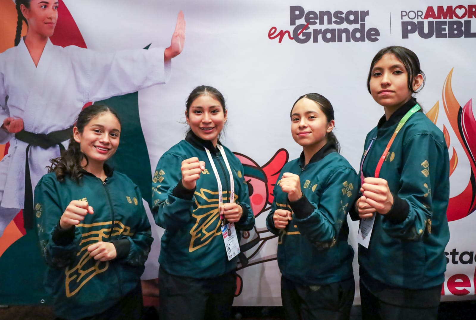 Puebla sube al podio nacional en la disciplina de Karate Do