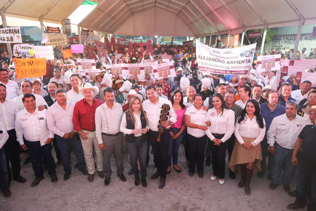 Armenta Mier encabeza banderazo de inicio a modernización de carretera federal San Hipólito-Xalapa