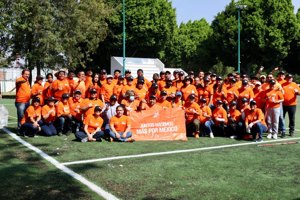 Gobierno de Pepe Chedraui y Home Depot unen esfuerzos para rehabilitar espacios deportivos