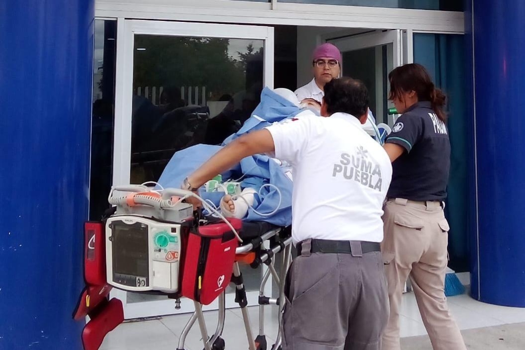 Respuesta inmediata permite traslado aéreo de embarazada desde Acatlán De Osorio