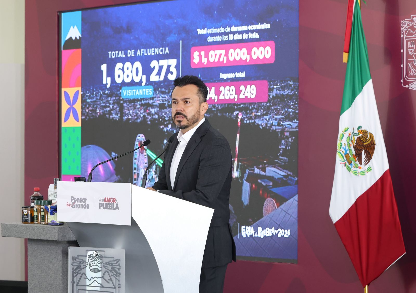 Con saldo blanco y derrama económica superior a mil mdp, Feria De Puebla 2026 fortaleció identidad