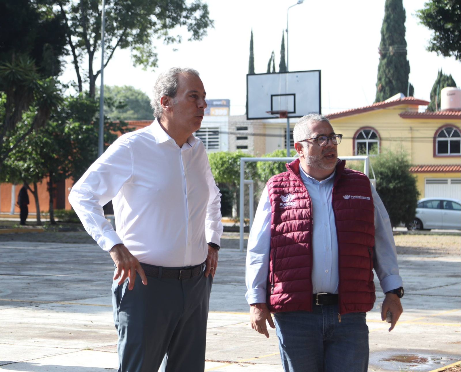 Continúa Pepe Chedraui con supervisión del mantenimiento en parques y áreas verdes de la capital
