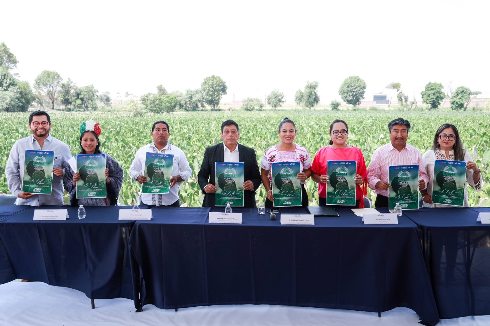 Todo listo para la Feria del Nopal en San Bernardino Tlaxcalancingo