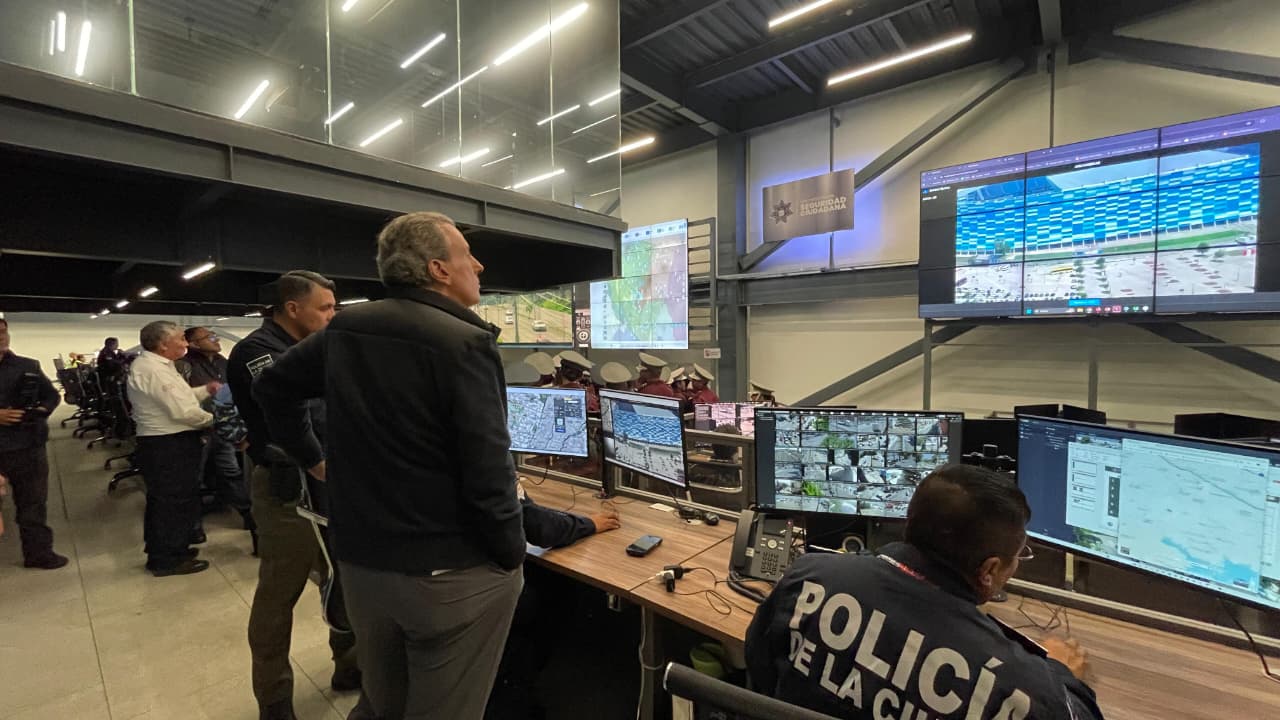 Supervisa Pepe Chedraui monitoreo con drones en la DGERI por lluvias en la capital