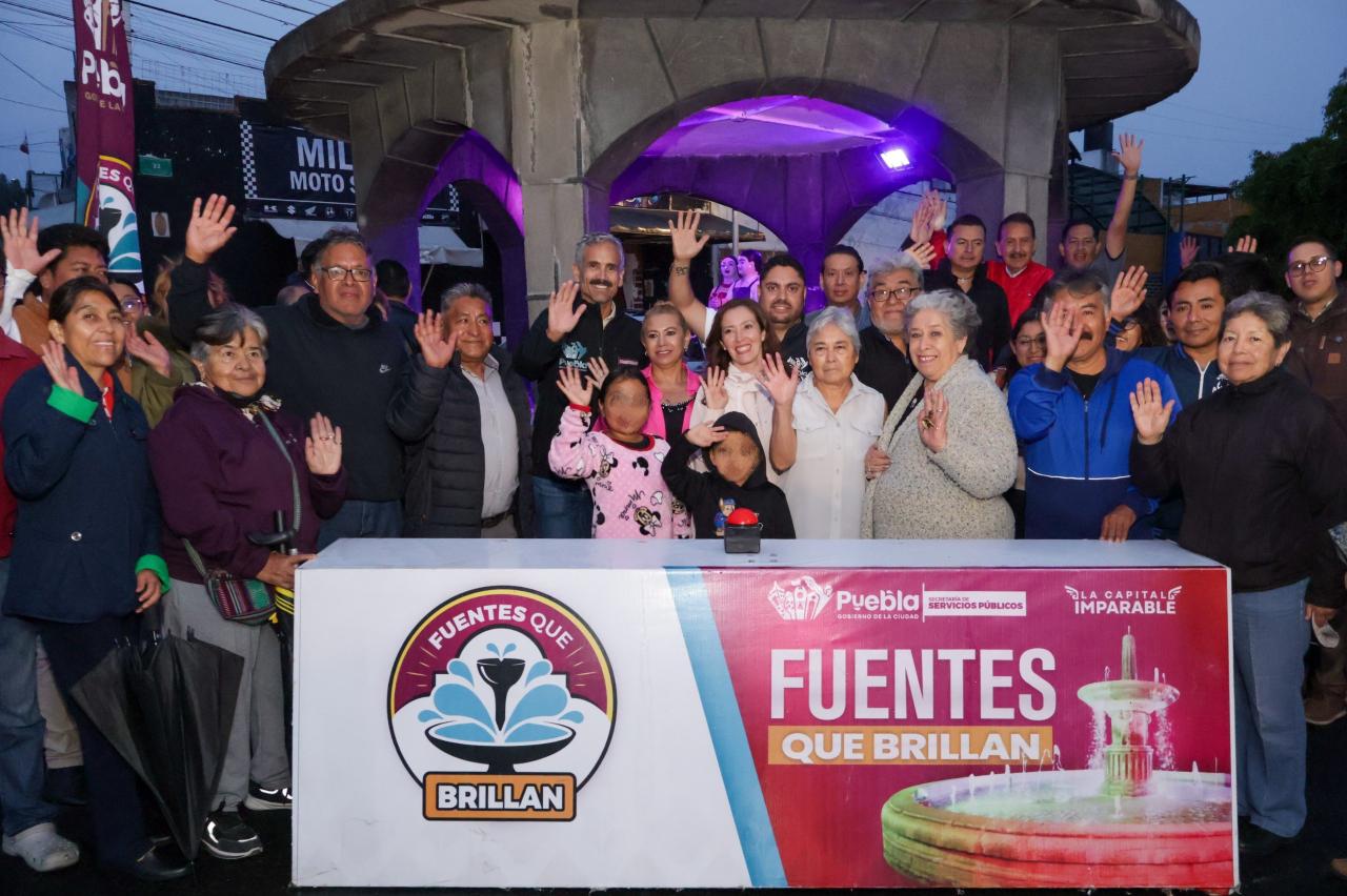 Inaugura gobierno de Pepe Chedraui mantenimiento integral a la Fuente de los Muñecos