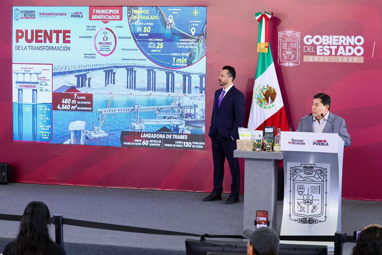 Con puente de la transformación, Gobierno Estatal pone fin a 7 décadas de marginación
