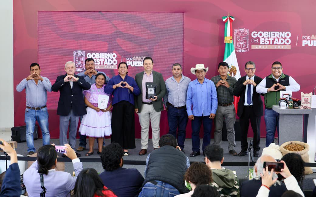 Puebla lidera Cafeticultora nacional y fortalece soberanía alimentaria con impulso del Gobierno Estatal