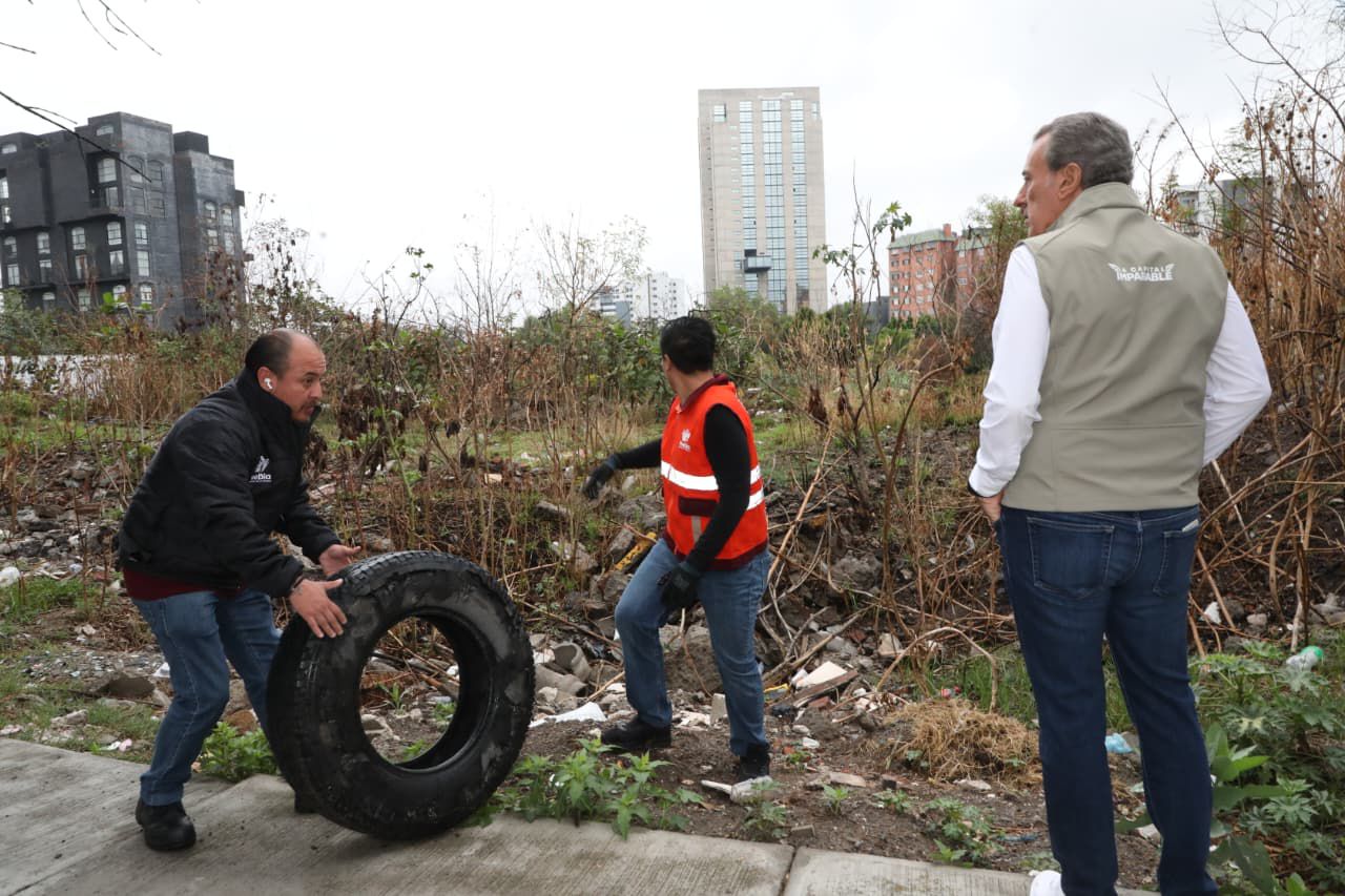 Supervisa Pepe Chedraui Jornada de Limpieza en Puente de México