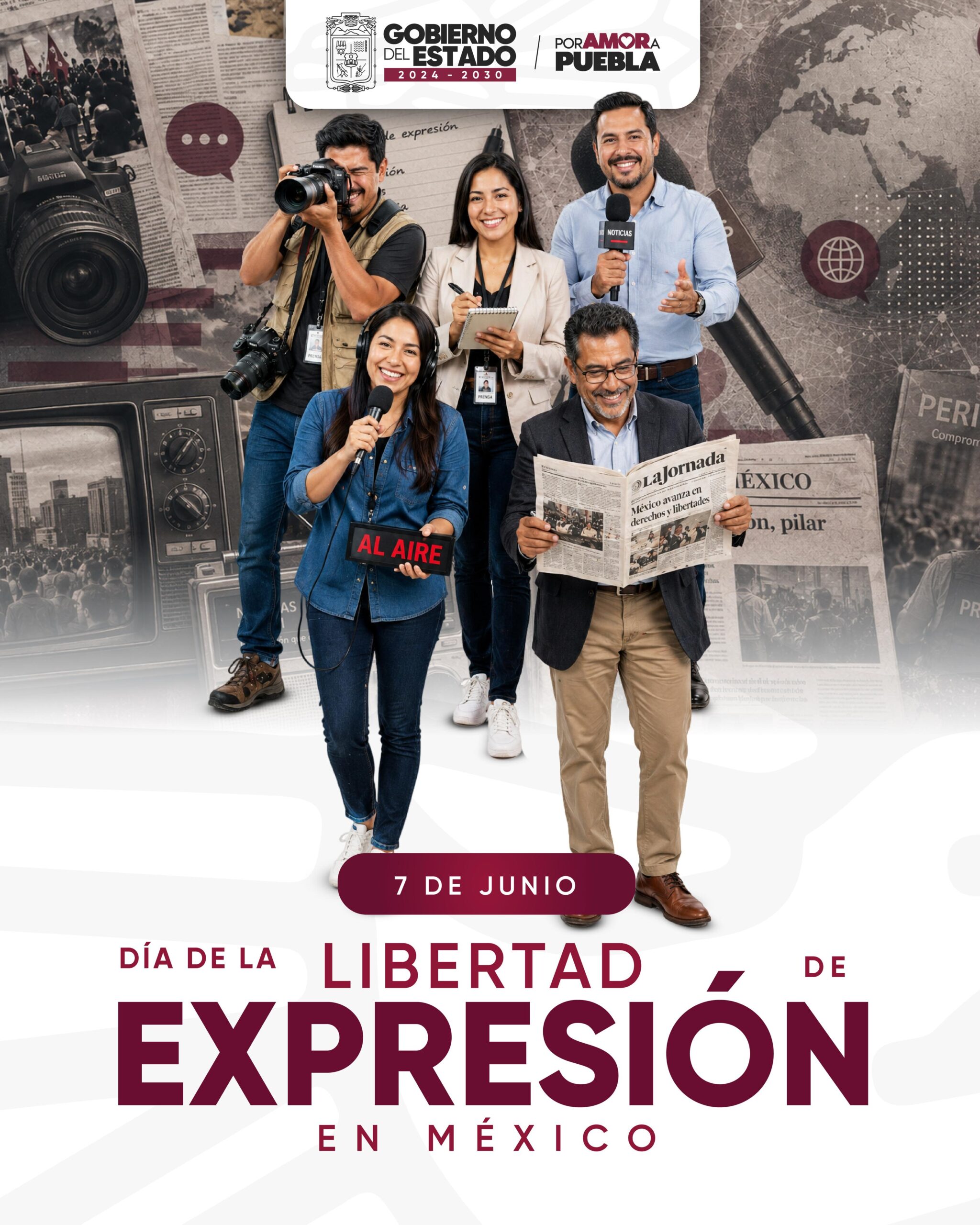 En Puebla, la libertad de expresión se defiende con hechos. Porque aquí, todas las voces tienen un lugar
