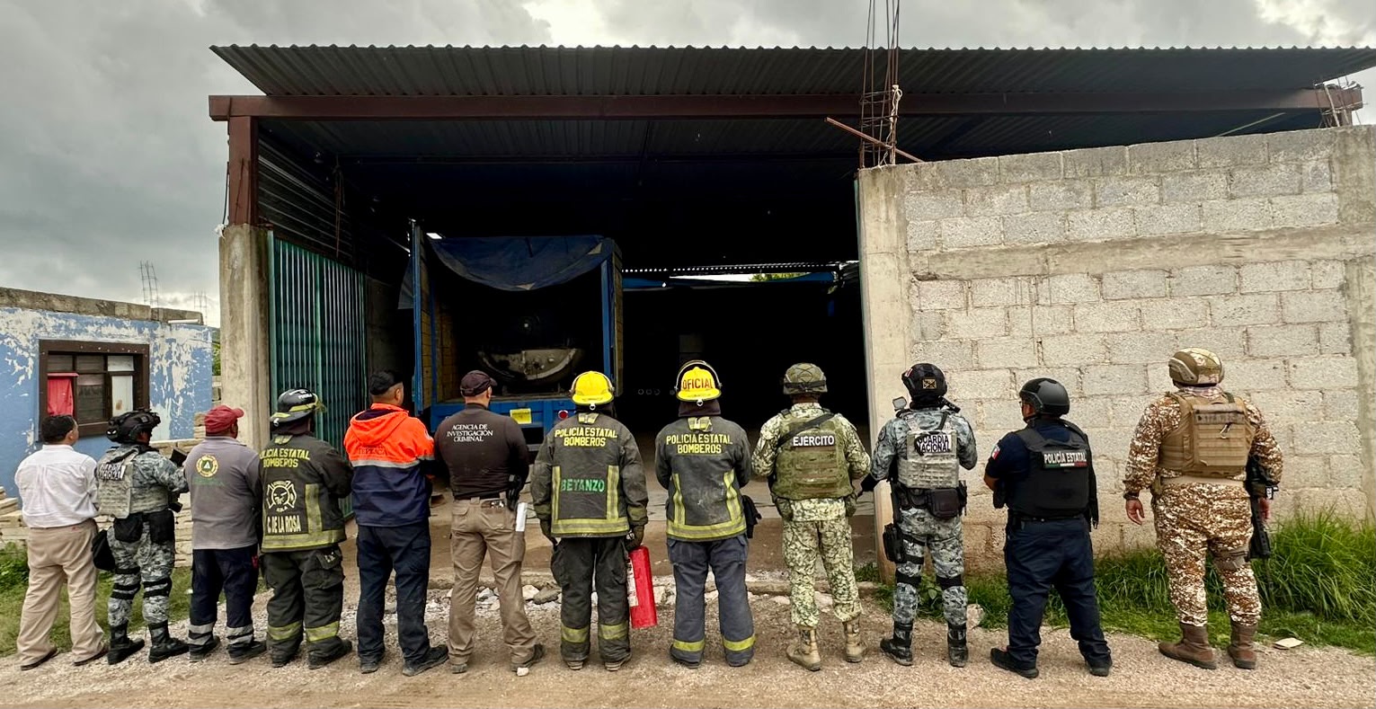 Ubica y asegura SSP inmueble vinculado con el robo de hidrocarburo