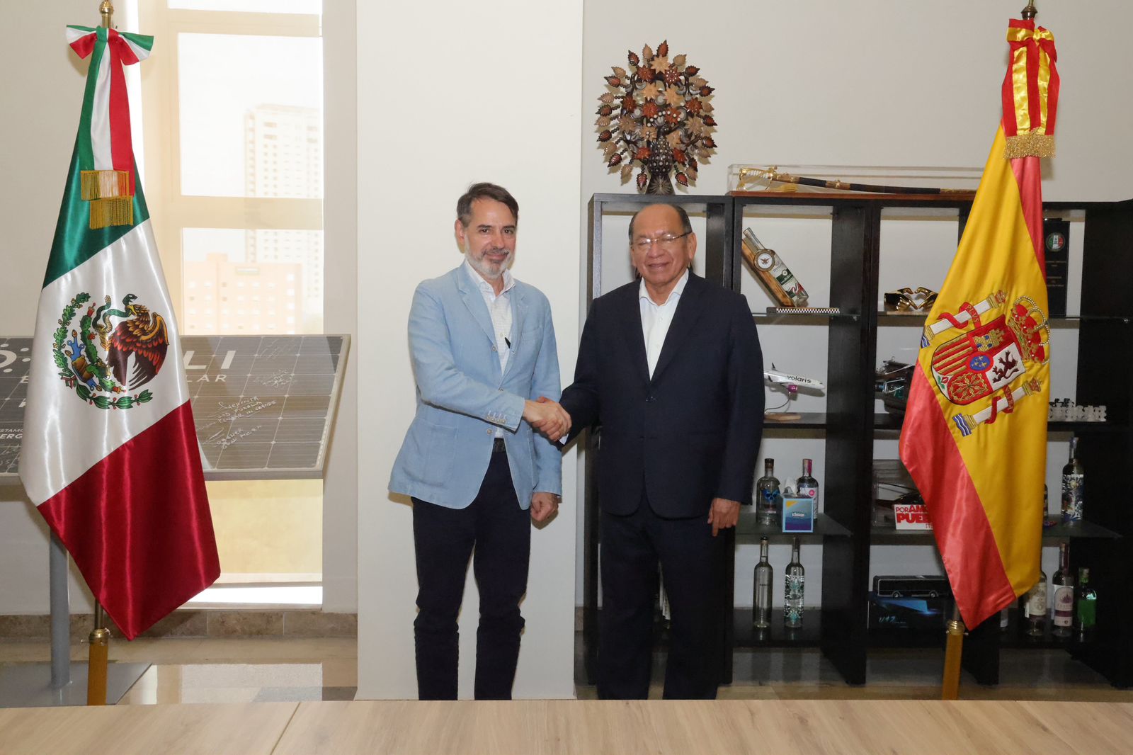 Gobierno estatal Fortalece la cooperación internacional con España