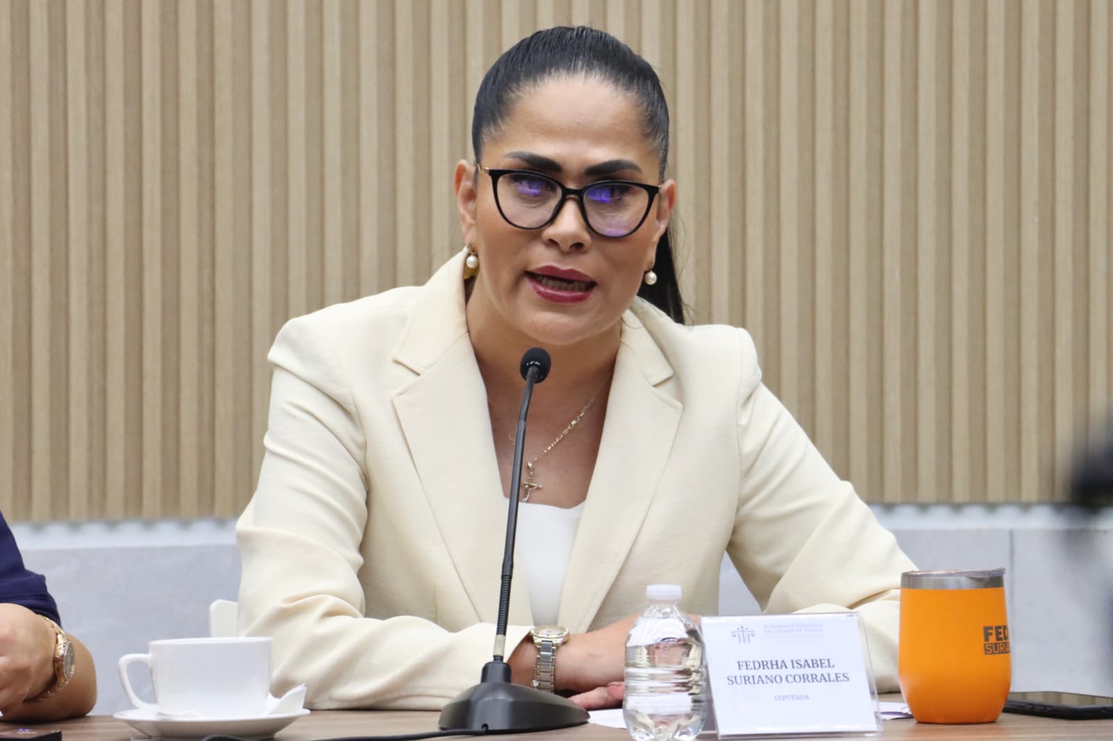 Impulsa diputada Fedrha Suriano seguridad de cuentahabientes, sanción a “montachoques” y certeza electoral