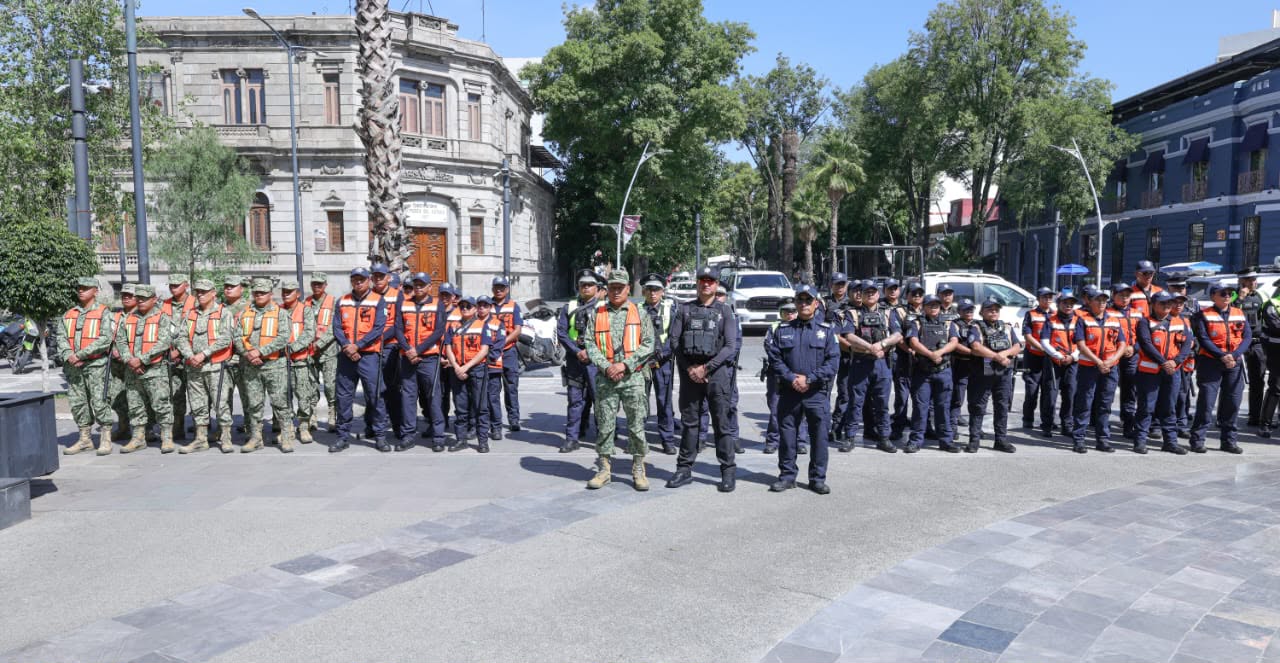 Con trabajo conjunto, Gobierno Estatal protege espacios públicos con seguridad ciudadana y proximidad.
