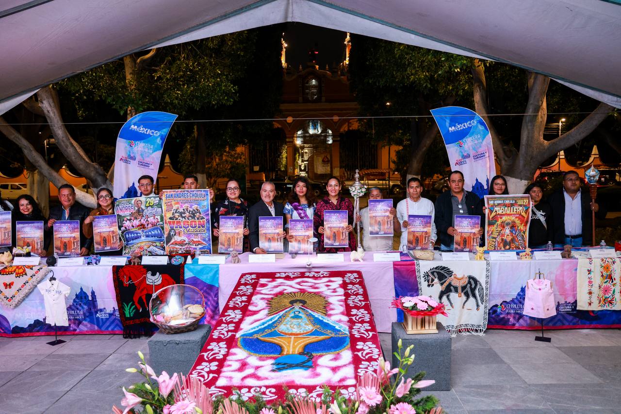 Invitan a vivir la Feria Cultura y Tradición 2026 en San Andrés Cholula