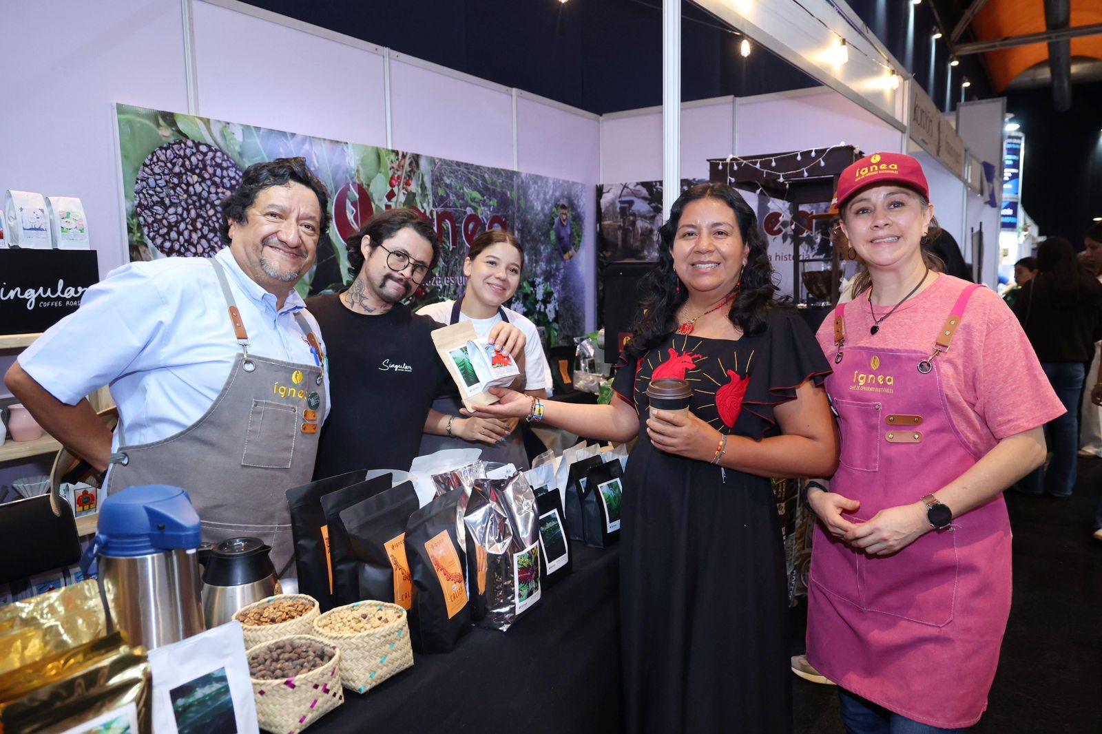 Cafeticultores poblanos en vías de internacionalización en CONCAFÉ 2026