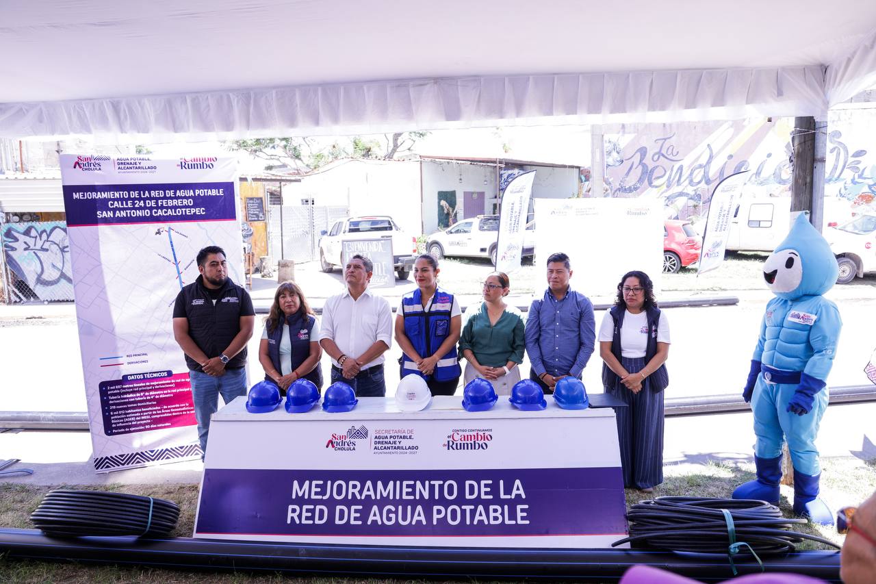 Con inversión en infraestructura hidráulica, Lupita Cuautle mejora el acceso al agua potable