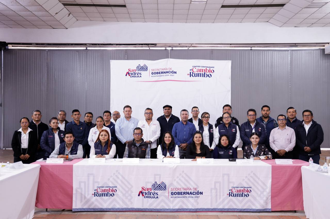 Con diálogo y coordinación Gobierno de San Andrés Cholula atiende las necesidades de sus comunidades