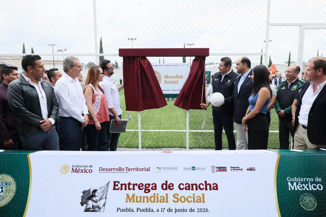 Consolida Gobierno Federal y Estatal, espacios deportivos como motor de bienestar