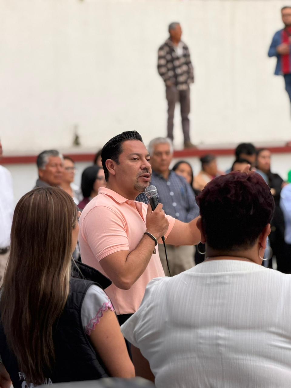 Participa diputado Andrés Villegas en asamblea de Obra Comunitaria en Tecamachalco