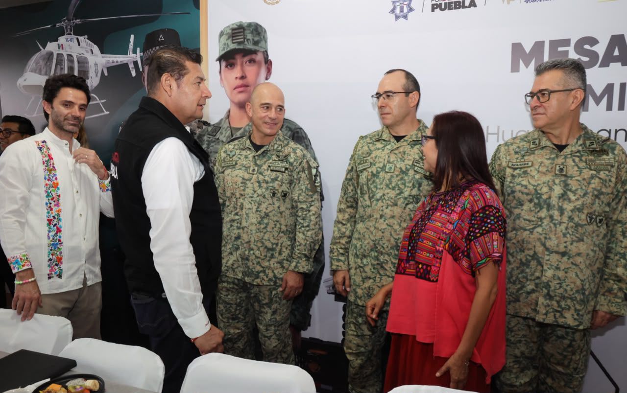 Gobierno Federal, Estatal y fuerzas armadas refuerzan estrategia de seguridad en la Sierra Norte