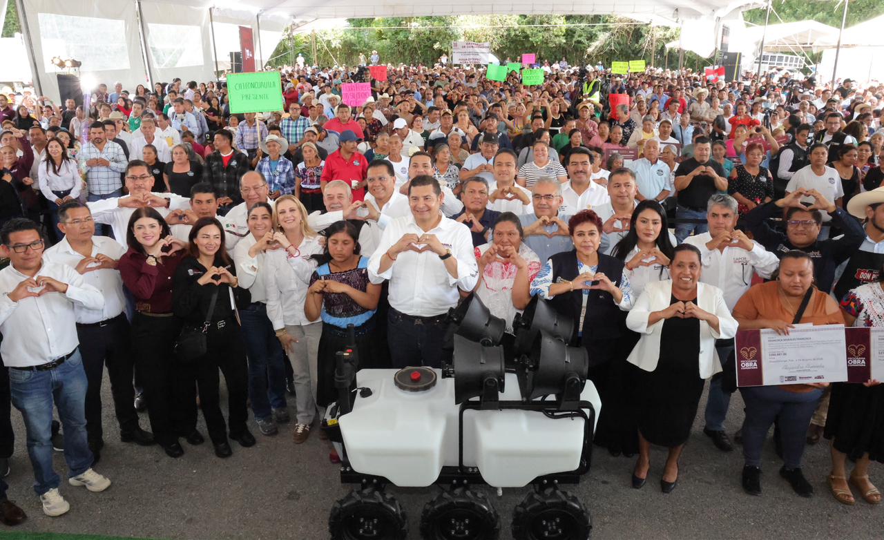 Con apoyo del Gobierno Estatal, Huachinango fortalece su vocación productiva: Armenta Mier