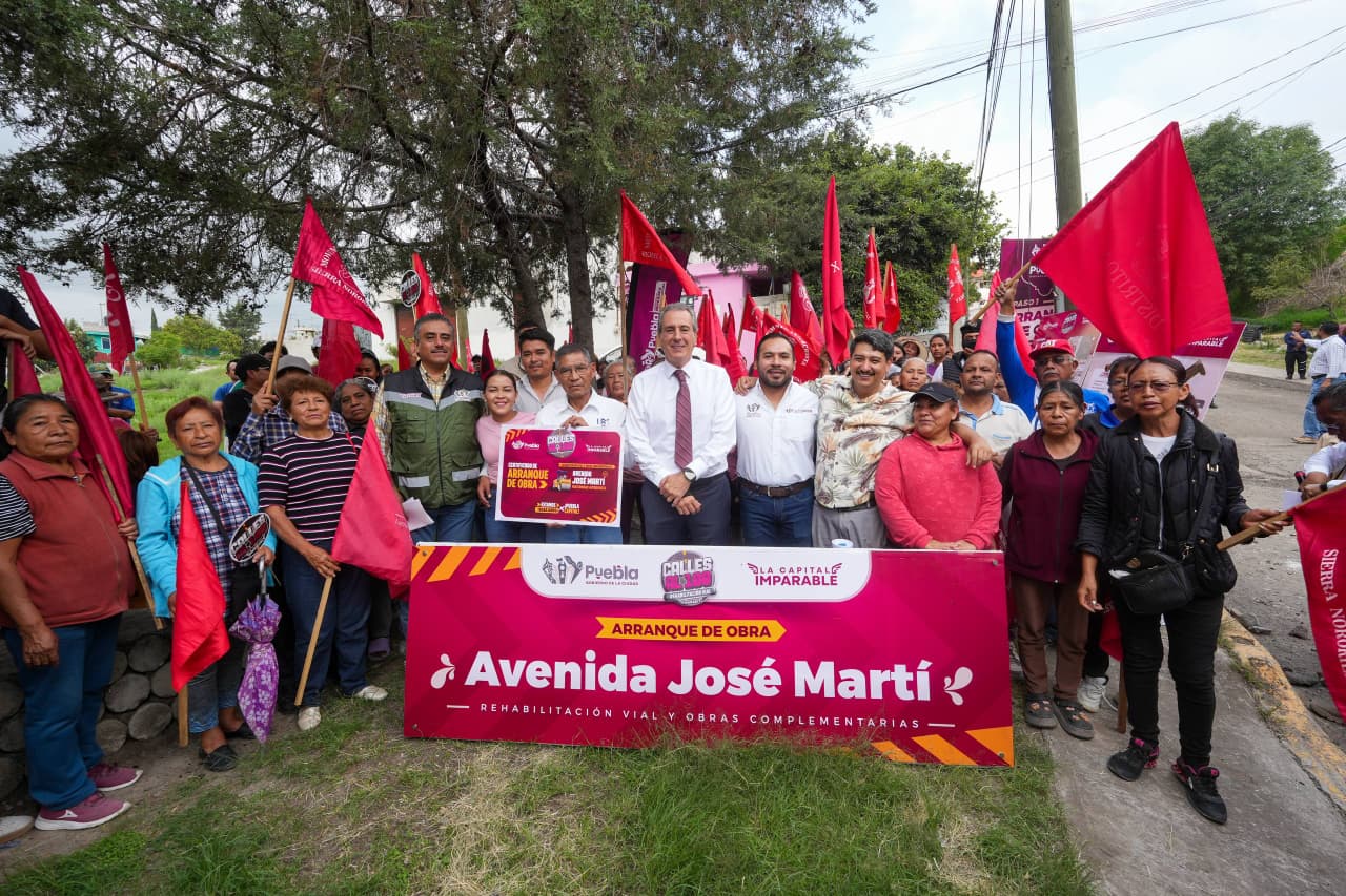 Encabeza Pepe Chedraui arranque de rehabilitación vial en la colonia Fraternidad Antorchista
