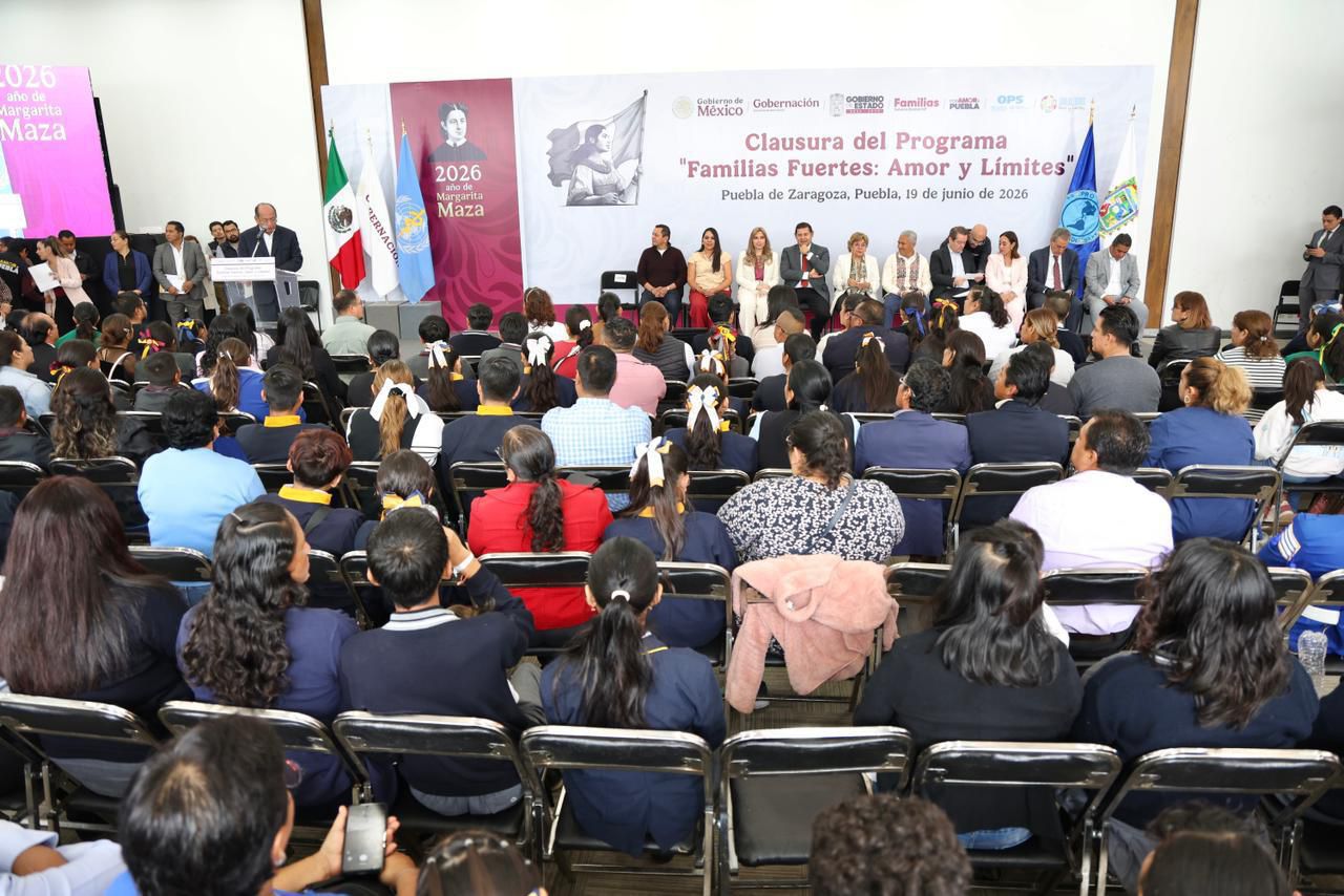 Puebla, ejemplo mundial en modelo de familias fuertes: organización panamericana de la salud