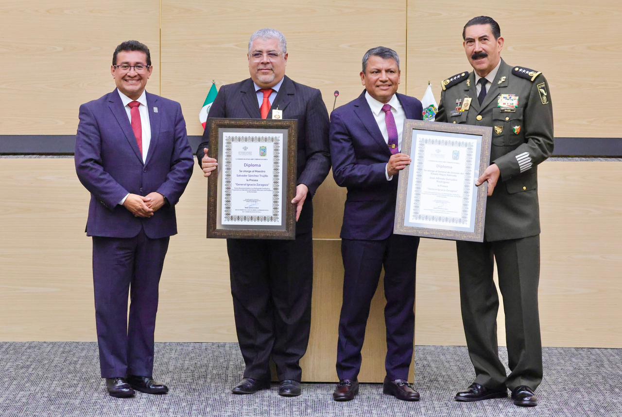 Presea General Ignacio Zaragoza exalta el servicio, la lealtad y el amor por Puebla
