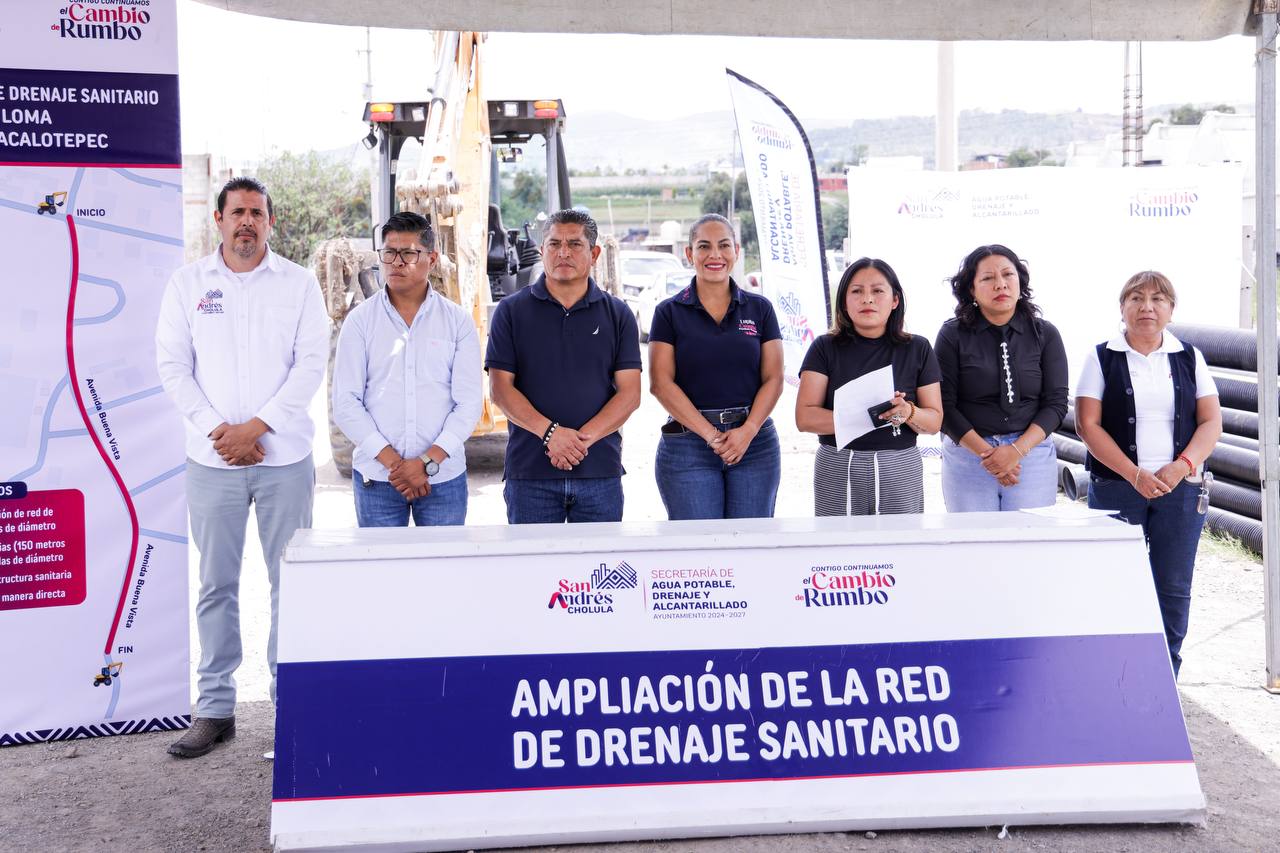 Inicia Lupita Cuautle ampliación de infraestructura hidráulica en San Antonio Cacalotepec
