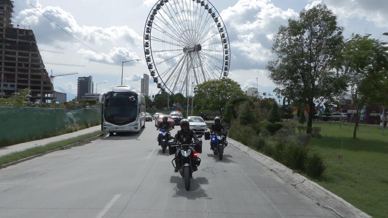 Gobierno del Estado mantiene labores de vigilancia y prevención en la Vía Atlixcáyotl