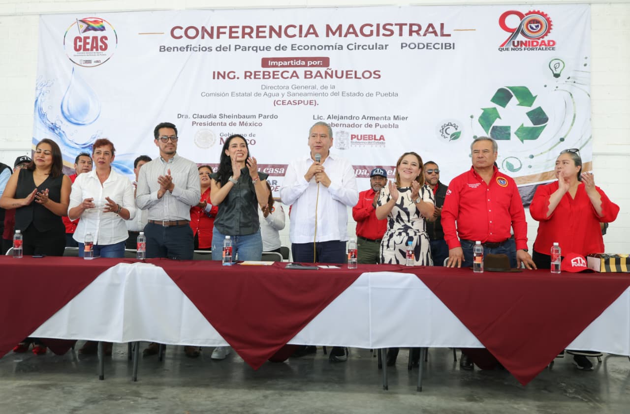 Parque de economía circular dará segunda vida a 70% de desechos en el estado: CEASPUE