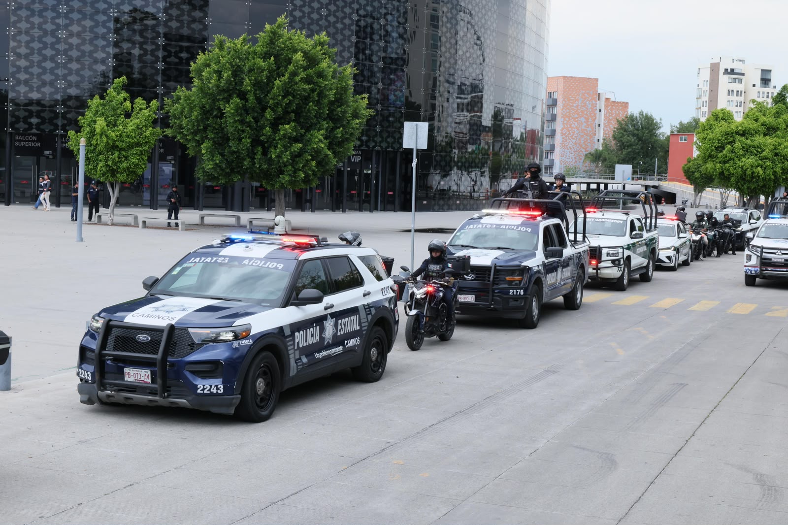 Patrullaje coordinado las 24 horas en Vía Atlixcáyotl para reforzar la seguridad