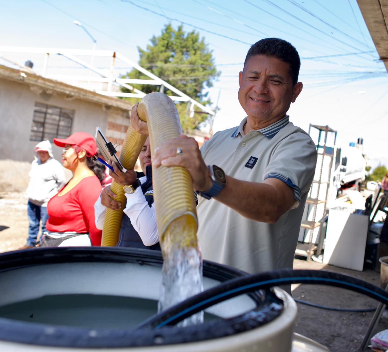 Reitera gobierno estatal que Programa Agua para el Bienestar es gratuito y sin condicionamientos
