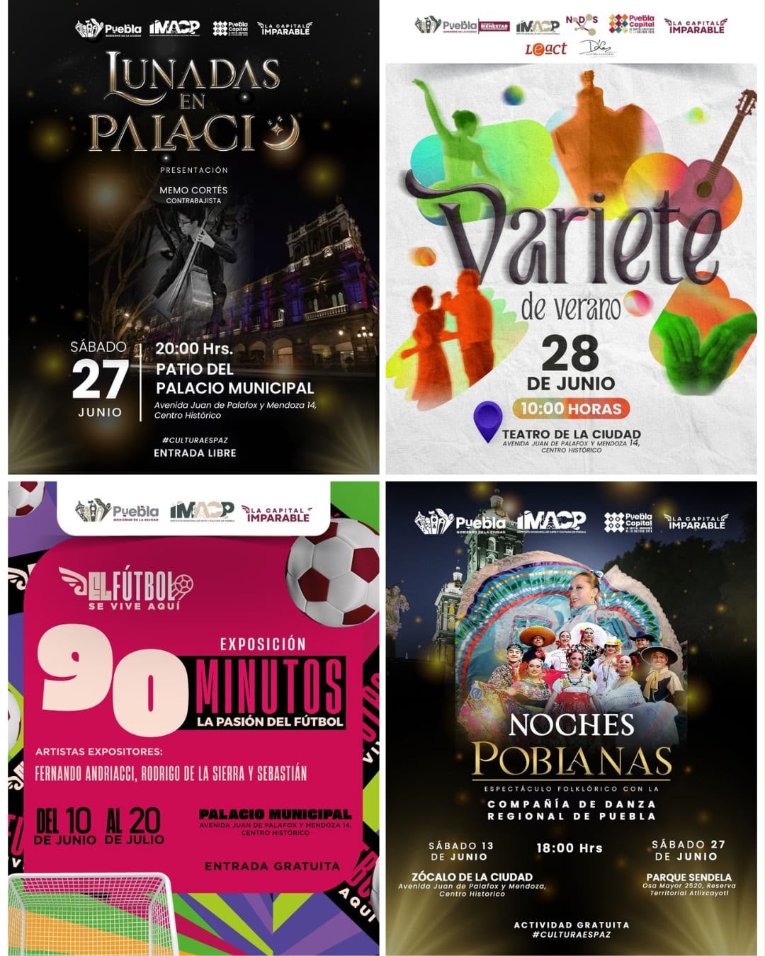Gobierno de Pepe Chedraui invita a pasar un fin de semana musical