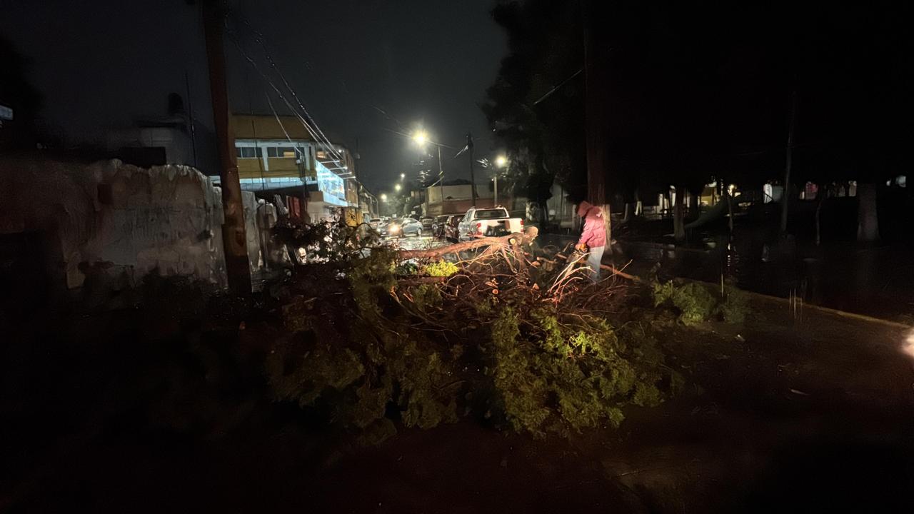 Despliega gobierno de Pepe Chedraui acciones para atender afectaciones por lluvias en la capital
