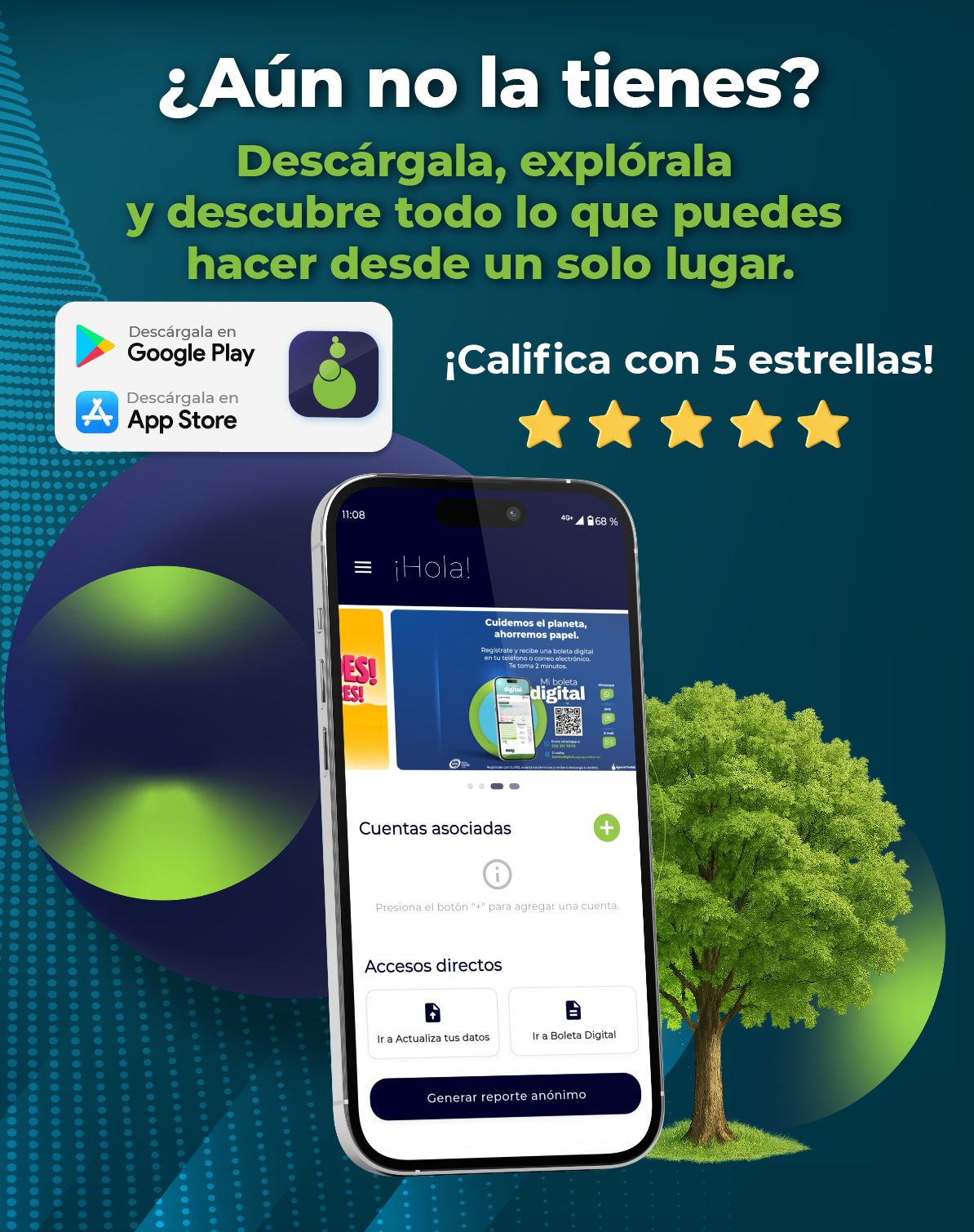 Agua Puebla pone a disposición de los usuarios la nueva aplicación “Agua de Puebla Móvil”