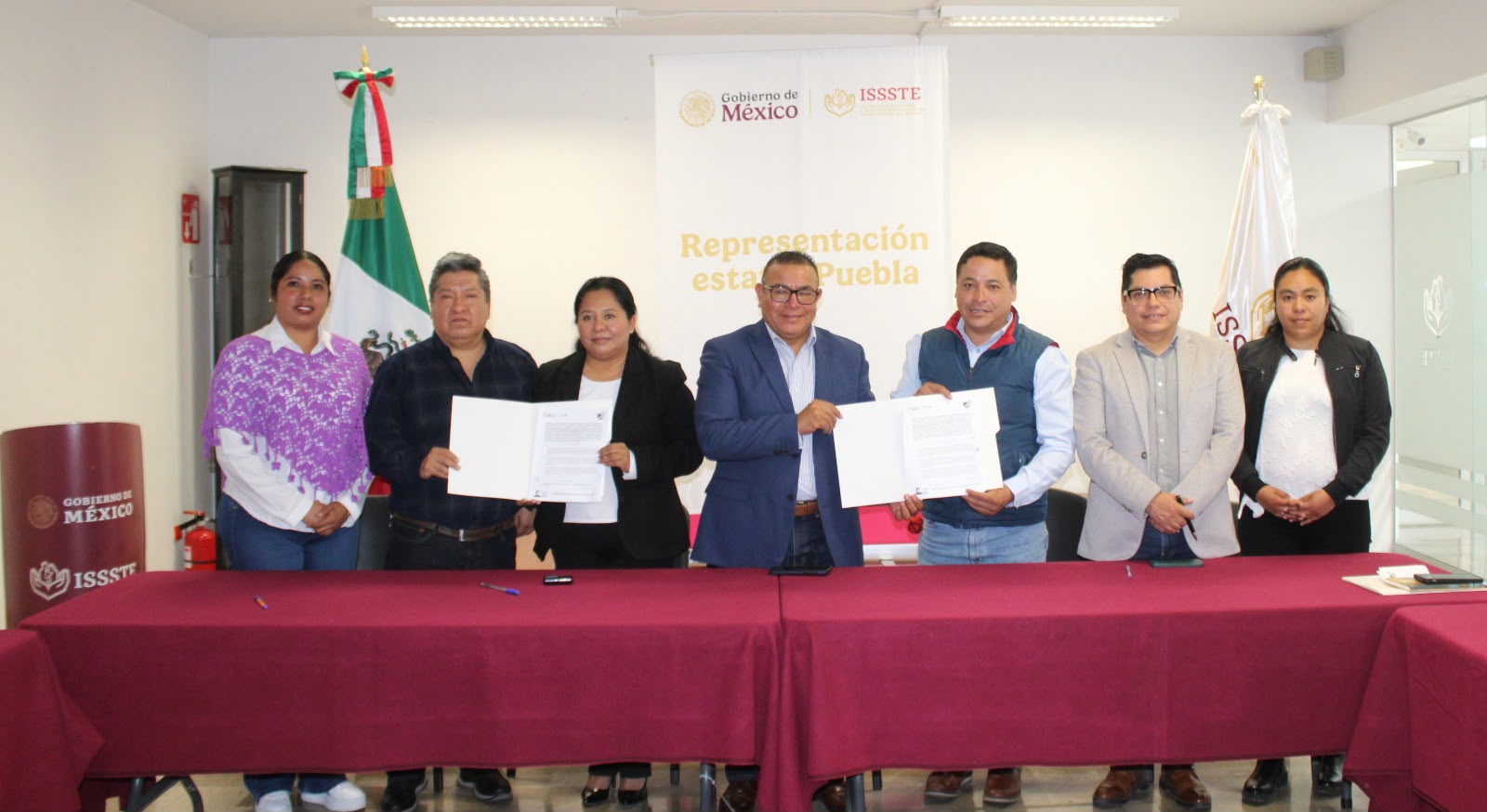 ISSSTE Puebla avanza en la ampliación de servicios de salud con Ayotoxco de Guerrero e Ixtacamaxtitlán