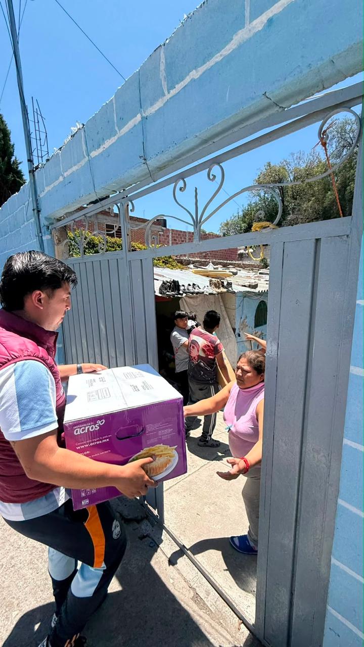 Continúa gobierno de Pepe Chedraui entrega de enseres a familias afectadas por la lluvia atípica