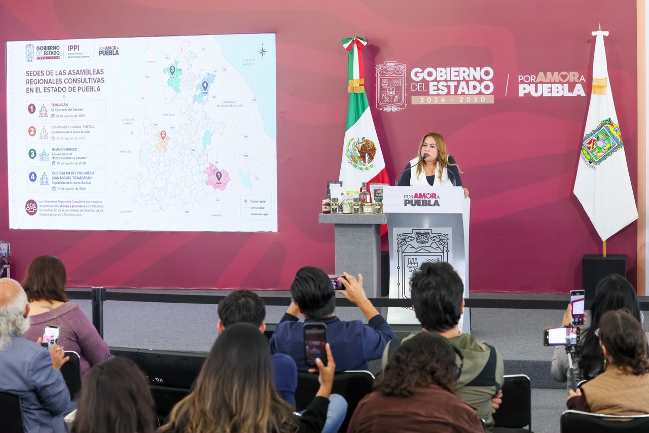 Comunidades y pueblos originarios de Puebla se suman a consulta sobre ley general de derechos