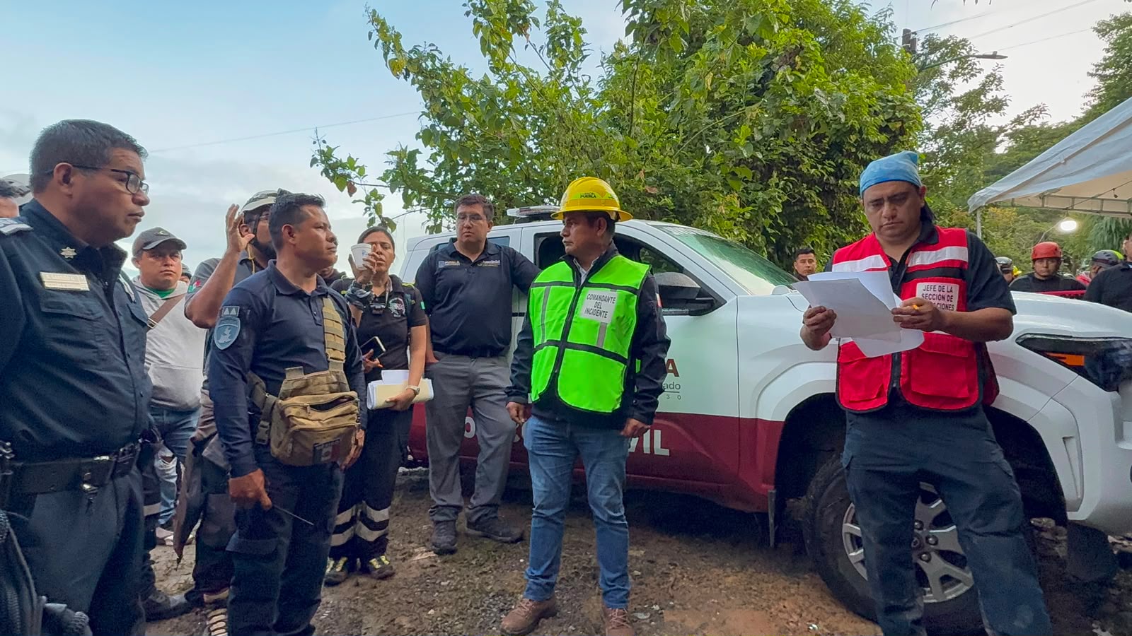 Gobierno Estatal mantiene operativo de la alta especialidad para búsqueda en Cuetzalan