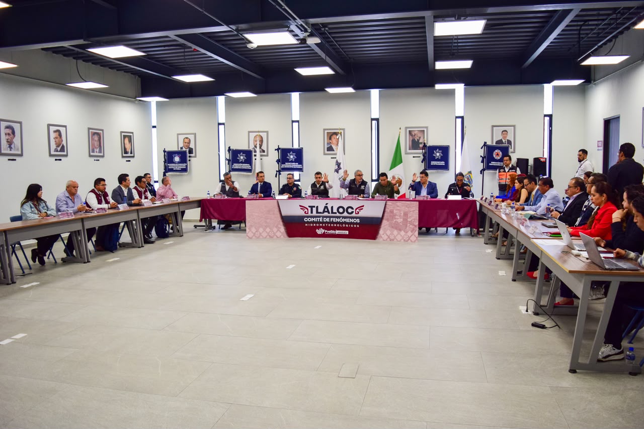 Suman esfuerzos gobierno de Pepe Chedraui e IPN para fortalecer la prevención de inundaciones en Puebla