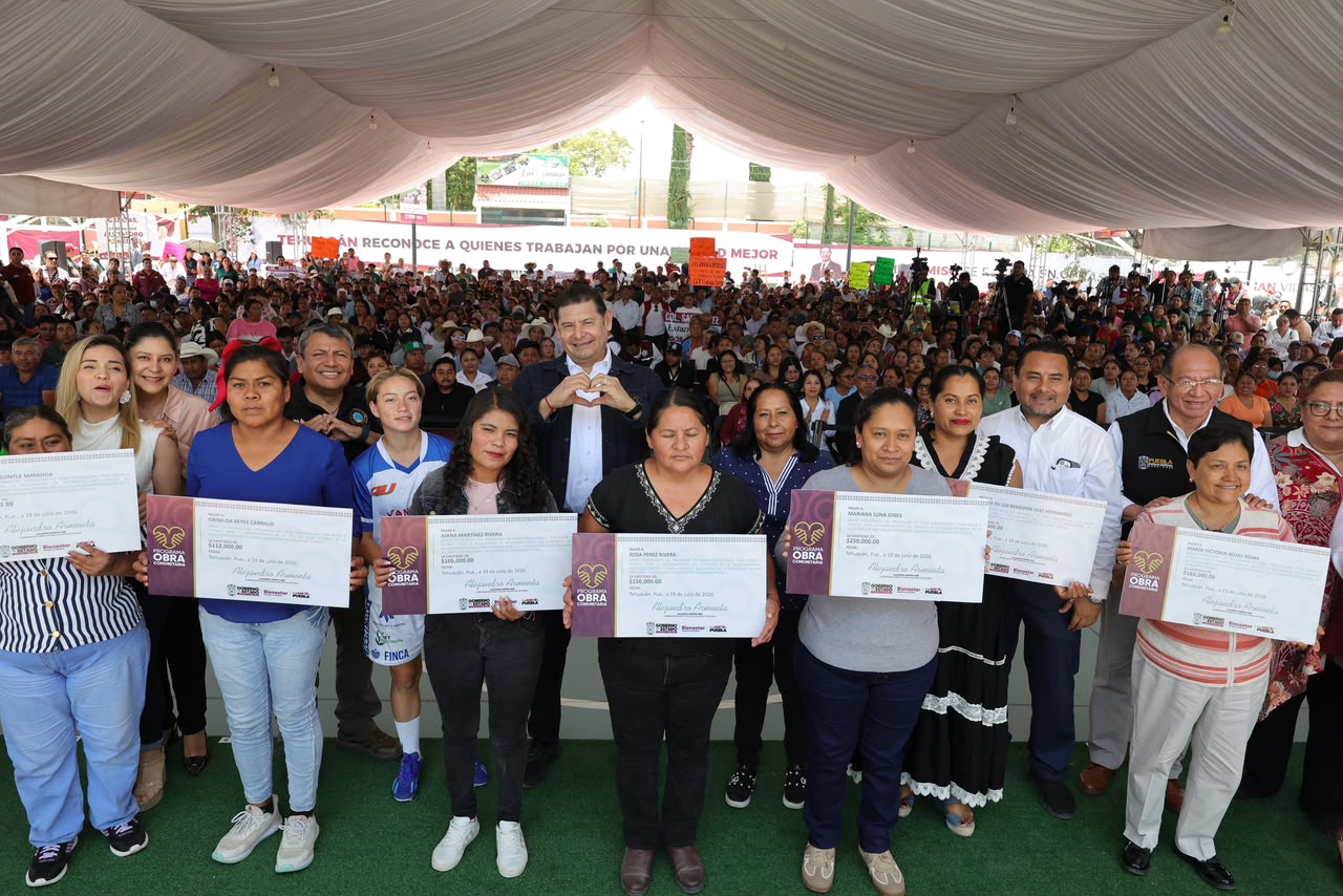 Gobierno Estatal destina más recursos al campo y obra comunitaria en Tehuacán