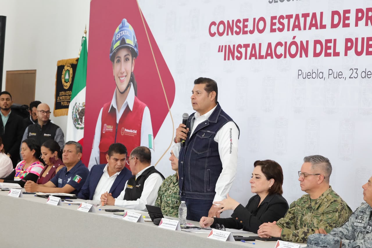 Gobierno Federal y Estatal instalan primer puesto de mando de Protección Civil